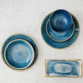 Plato Hondo Porcelana Aura Bidasoa 20 cm (12 Unidades)