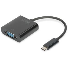 DIGITUS Adapter USB3.0/C -> VGA 19.5cm schwarz