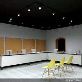 Leilani PL-218041-W-W Foco de Carril LED 20W 1800Lm 4200K Monofásico 40.000H Blanc