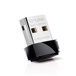 Adapteur réseau TP-Link Nano TL-WN725N Noir 150 Mbit/s