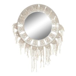 Miroir mural DKD Home Decor Blanc Boho Macramé 75 x 2 x 75 cm Precio: 163.5. SKU: S3014001