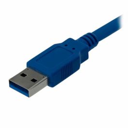 Câble USB A vers USB B Startech USB3SAB1M Bleu