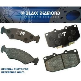 Plaquettes de frein Black Diamond BDPP1120 Jaguar Xf (2015 ) All Models Rear Disc (Fitted Vented Disc)