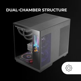 Boîtier ATX semi-tour Mars Gaming MCMIRAGE Noir