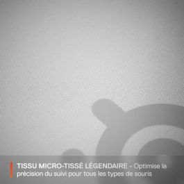 Steelseries Tapis de souris QcK L Blanc pour jeux