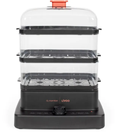 Livoo DOC300 Cuiseur Vapeur 3 Paniers 12L - 1000-1200W - Marque Livoo x Marmiton avec 20 Recettes Exclusives - Minuteur 60 Min Precio: 70.164. SKU: B15EXZVAR4