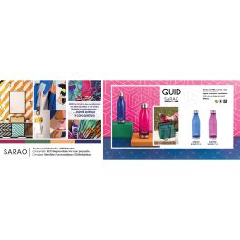 Bouteille d'eau Quid Sarao Rose Plastique 750 ml (24 Unités)