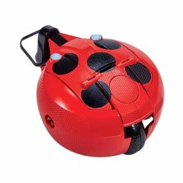 Bandai Scooter Miraculous Switch'n Go + Ladybug Lucky Charm P50668, 26 cm Muñeca articulada