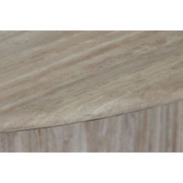 Table de Salle à Manger Home ESPRIT Blanc Beige Granite Bois MDF 220 x 100 x 75 cm