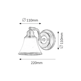 RABALUX Spot "Grando" 1xE14 IP20 RAB-6545