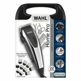 Wahl Tondeuse à cheveux filaire Home Pro, 230V, 8 sabots, Noir/Gris