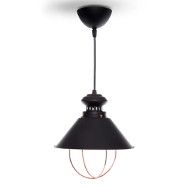 Lampe suspendue design nordique vintage Mariah aluminium hauteur réglable SKD-P009-S-B