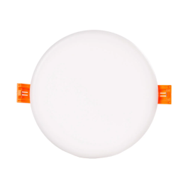 Plaque LED 11W 800Lm 2700K Circulaire sans Cadre IP65 Aluminium Blanc 40.000H LUM-NSDL-R125