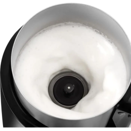 Sencor SMF 4000BK Mousseur à Lait 4 Modes Automatiques pour Cappuccino et Latte - Corps Inox, Technologie Induction