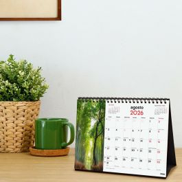 Calendrier de bureau Finocam Multicouleur Papier 21 x 15 cm