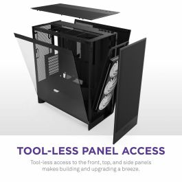 Boîtier ATX semi-tour NZXT H7 Flow RGB Midi Noir