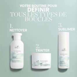 Masque pour cheveux Wella NUTRICURLS