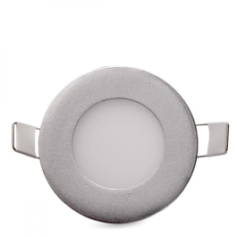 GR Plaque LED Circulaire 3W 215Lm 2700K 40 000H 90mm Blanc Chaud IP25 GR-RDP01-MP-3W-WW