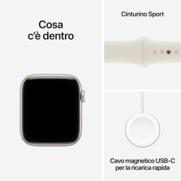 Montre intelligente Apple MEHJ4QL/A 44 mm 1,78" Beige Ø 44 mm