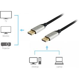 Equip DisplayPort 1.4 St/St 1.00m 8K/60Hz komp.HDCP Prem. sw
