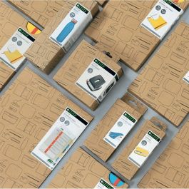 Tabouret ergonomique Leitz Ergo Cosy Active Jaune Plastique