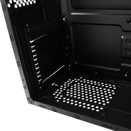 LC-Power 7036B Boîtier PC Midi-Tower Noir Compatible ATX, micro-ATX, Mini-ITX avec Ports USB 2.0, USB 3.2 Gen 1 et Support Ventilateurs 120 mm