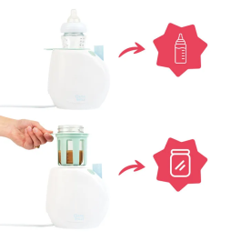 Badabulle Chauffe-biberon Pastel EASY+ Hogar-Coche BAD3661276189744