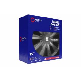 Sparco Tapacubos Milano Bicolor 15" SPC1583BKGR