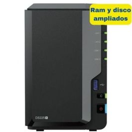 Stockage en Réseau NAS Synology DS225+/6G 8TB Noir Intel Celeron