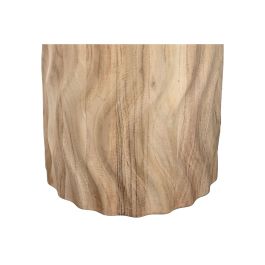 Table de Salle à Manger Home ESPRIT Métal Acacia 130 x 130 x 76 cm