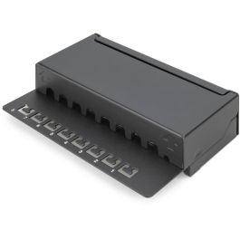 DIGITUS Patchpanel 1HE 8-Port Cat6 geschirmt schwarz