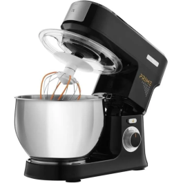 Sencor STM 3741BK - Robot pâtissier puissant 1000 W avec bol inox 4.5 L, 6 vitesses, fonction Pulse et 4 accessoires pour pétrir et fouetter Precio: 178.056. SKU: B12B2KAQJG