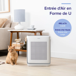Purificateur d'air Levoit Vital 200S Pro - Filtre HEPA - Capteur intelligent - 416 m3/h - Jusqu'à 88 m² - Blanc - 50 W