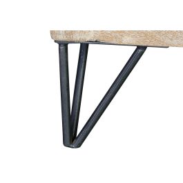 GINER Y COLOMER Commode 9 tiroirs en bois de manguier blanc vieilli avec pieds en fer, 21x20x30 cm (intérieur tiroirs) - Décoration