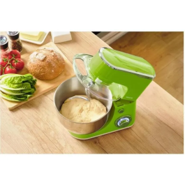 Robot pâtissier Sencor STM 3631GR, 1300 W, 5.5 L, inox, 6 vitesses, fonction pulse, multifonction