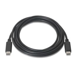 Câble USB-C Aisens A107-0058 Noir 3 m