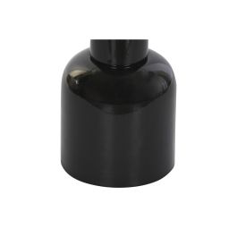 Table d'appoint DKD Home Decor Verre Noir Transparent Fer 41 x 41 x 57 cm