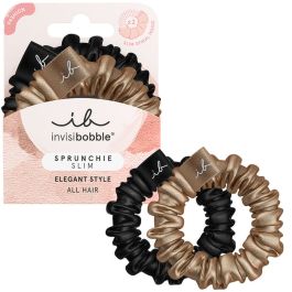 Invisibobble SPRUNCHIE SLIM #true golden Lot de 2
