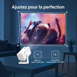 Philips NeoPix 140 - Projecteur Vidéo LED - HD 720p - Wi-Fi - Blanc - Réf. AABOI94993