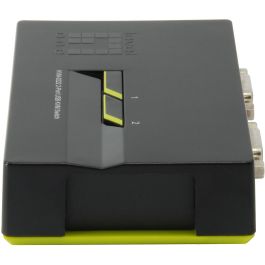 Level One KVM-0222 KVM Switch USB 2 ports Noir Vert Résolution 2048 x 1536 Pixels Compatible Windows Mac