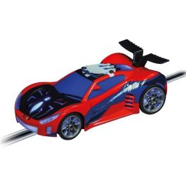 Carrera 20062580 - Circuit de Voitures Miniatures Spider Racing avec 2 Véhicules - Piste 4,9 m - Télécommande Filaire - Échelle 1:43 - Enfant dès 6 Ans