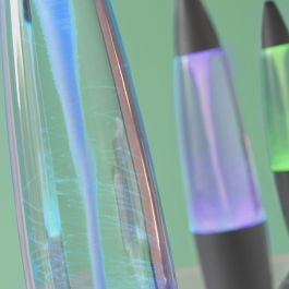 Lampe à Lave LED Tornade Twamp InnovaGoods