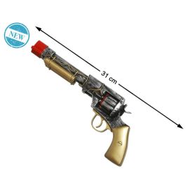 Revolver Steampunk de 31 cm avec Détails Dorés et Tuyauteries Décoratives pour Cosplay et Halloween Precio: 3.42. SKU: B1F98BLKW2