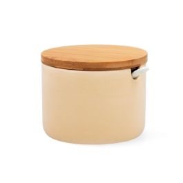 Azucarero Porcelana y Bambú Tu Y Yo Quid 9,5x9,5x8 cm (6 Unidades)