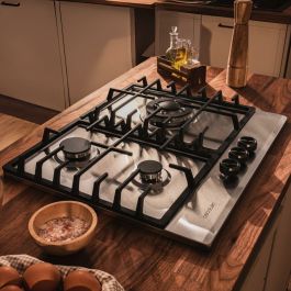 Plaque au gaz Cecotec Bolero Squad G 3200F Inox 6250 W 58 x 50 cm