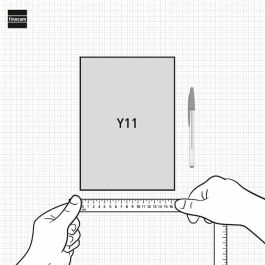 Planificateur mensuel Finocam Gris Papier 16,5 x 24 cm
