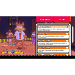 Just For Games - Bubsy 4D Pawsome Edition - Jeu d'Aventure et de Plateformes pour Nintendo Switch