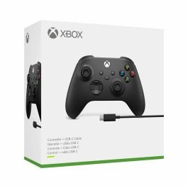 Microsoft Manette sans fil Xbox Noir Réf: 196388518265 + Câble USB-C