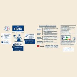 Peinture Couleur Intérieure Satin pour Cuisine Salle Salon Chambre - sur Murs Boiseries Radiateurs - 2,5L - Noir Houvert - Ripolin