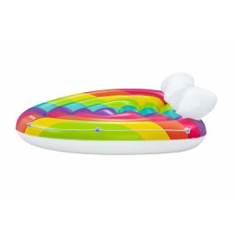 Bestway Île flottante gonflable Arc-en-ciel 175x163 cm Plage et Piscine 43722